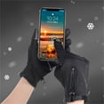 thumbnail image 5 of Warm Winter Gloves Zipper Warm Screen Gloves For Outdoor Cycling Windproof And Cold Autumn And Winter Mountaineering Badminton Sports Protective Gloves, 5 of 8