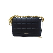 bebe Chica Large Chain Shoulder Bag Black