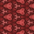 thumbnail image 1 of Ahgly Company Machine Washable Indoor Square Transitional Cranberry Red Area Rugs, 4' Square, 1 of 7