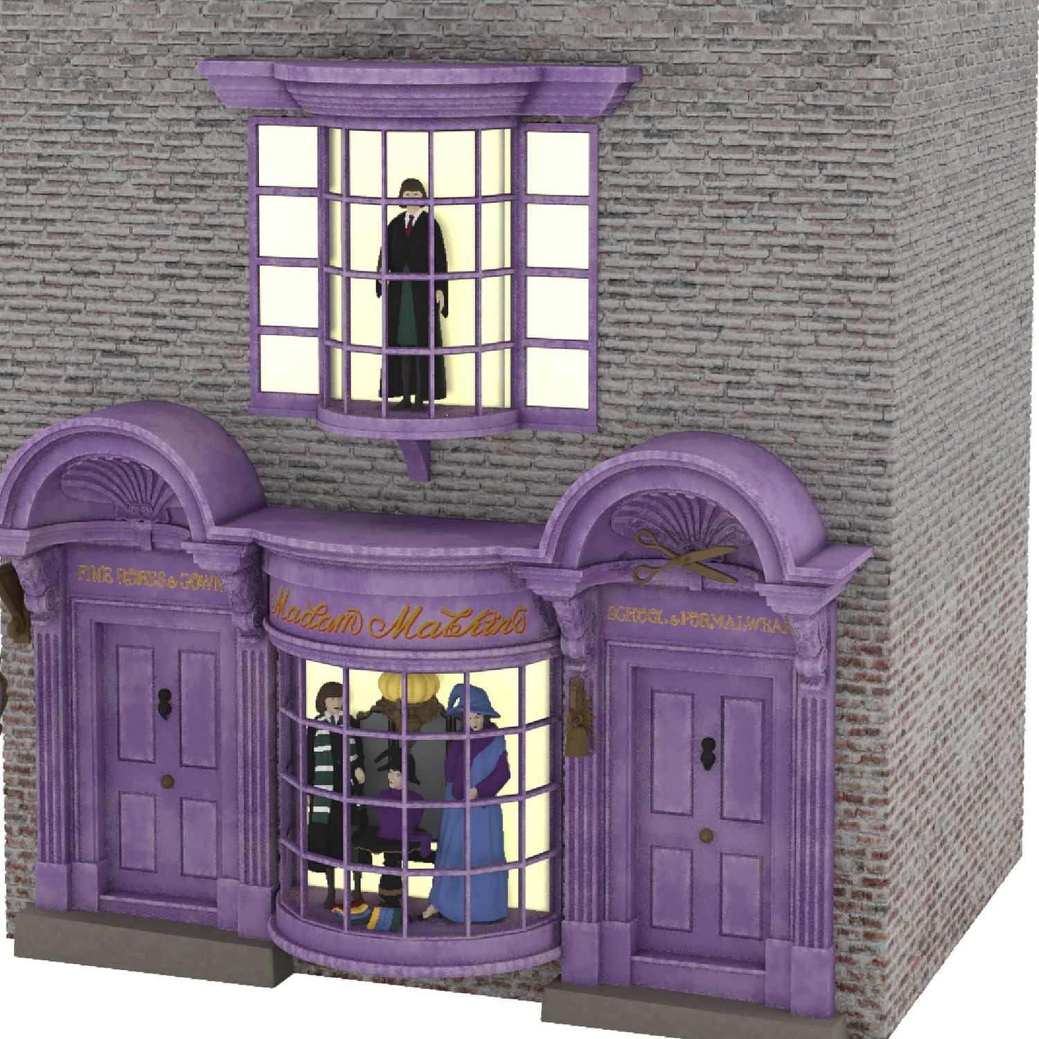 Hallmark Keepsake Christmas Ornament (Harry Potter Madam Malkin's Robes for All Occasions)