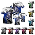 thumbnail image 2 of Personalized Dart 3D Shirts with Name, Custom Team Dartboard Shirt for Men Women, S-5XL Gifts shirt (Green, 5XL), 2 of 10