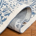 thumbnail image 4 of SAFAVIEH Trace Burton Geometric Wool Runner Rug, Blue/Ivory, 2'3" x 8', 4 of 8