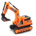 thumbnail image 1 of Engineering Plastic Inertia Car City Construction Excavator Crane Dump Truck Classic Vehicle Toys for ChildrenC He Qiyong unisex, 1 of 1