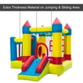 thumbnail image 5 of Inflatable Inflatable Bounce House Jumping Castle with Slide, Family Backyard Bouncy Castle, 5 of 19