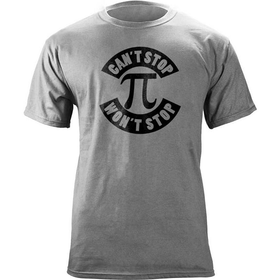 Pi Can't Stop Won't Stop National Pi Day 3/14 Funny T-Shirt