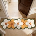 thumbnail image 6 of Flower Shaped Bath Rug, Non-Slip Water Absorbent Bathroom Mat, Super Cute Machine Washable Bathroom Rug, Small Round Floral Soft and Fluffy Bath Mat,, 6 of 9