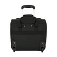 thumbnail image 3 of Protege Arendale 16" Soft Side Under Seat Luggage, Black, 3 of 10