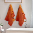 thumbnail image 2 of Coolnut Autumn Leaves Dish Towels Kitchen Towel 2 PCS, Fall Maple Hand Towels Ultra Soft and Highly Absorbent,Decorative Fingertip Face Towel for Bathroom Hotel, 28.3"x14.4", 2 of 4
