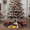 thumbnail image 4 of Goofa The Nightmare Before Christmas Pattern Christmas Tree Skirt with Ties, Christmas Tree Decorations, Farmhouse Christmas Decor Xmas Holiday Decorations-48", 4 of 6