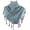 Sky Blue, variant on Colorblock Houndstooth Shemagh Scarf Keffiyeh Arab Head Wrap Shawl with Tassels
