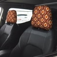 thumbnail image 2 of Naloa 70's Retro Print 2 PCS Car All-Inclusive Headrest Cover,Seat Headrest Cover Headrest Cover Protector for Most Car Models, 2 of 9