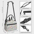 thumbnail image 3 of Goofa Chemical Flasks And Test Tubes Pattern Lunch Bag ,Insulated Lunch Box, Small Leakproof Cooler Food Lunch Containers Reusable High Capacity Lunch Tote Bags, 3 of 8
