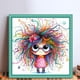 thumbnail image 2 of Kit Punto Cruz para Niña Bordado Con Hilo Algodón Ecológico 11CT Arte 40x40cm, 2 of 9