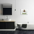 thumbnail image 2 of Bear In Tub Bathroom Animal Animals & Insects Graphic Art Gallery Wrapped Canvas Print Wall Art, 2 of 7