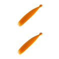 thumbnail image 4 of Dalazy Perruques en Vrac pour Cheveux de Poupée, Fournitures de Fabrication de Postiches Modernes, Orange, 2Set, 4 of 6