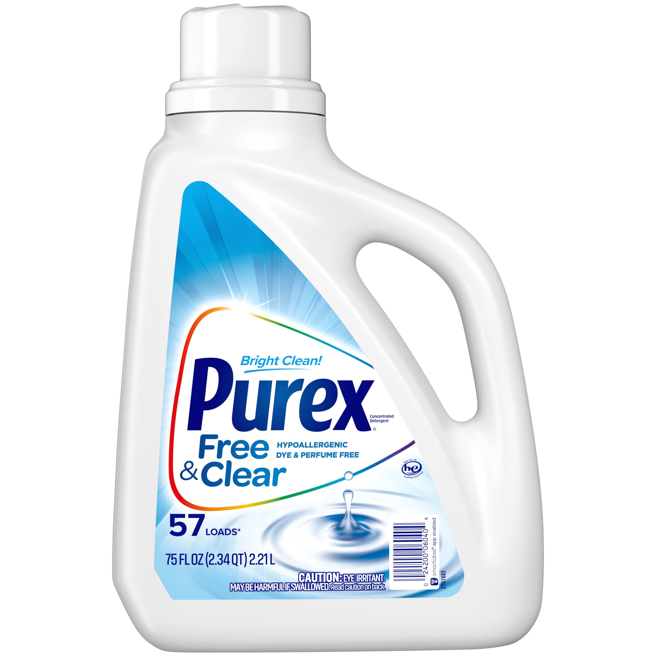 Pure Clean Performance Laundry Detergent, Unscented – nonaste