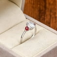 thumbnail image 5 of 2.50Ct Oval Cut Lab Created Diamond Women's Engagement Ring 14K White Gold Plated, 5 of 5