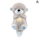 thumbnail image 2 of Oso nutria respirando, lindo juguete de peluche relajante, muñeco para dormir, regalo, muñeca, artefacto para dormir., 2 of 2