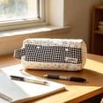 thumbnail image 5 of Large Capacity Pencil Case with Zipper,Cute Pencil Pouch,Multifunctional Portable Stationery Organizer Bag for College, Office, Travel, 5 of 7