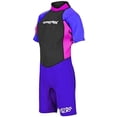 thumbnail image 4 of Hyperflex Unisex Access 2MM Springsuit Wetsuit, Kids, Purple/Pink, 4, 4 of 9