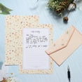 thumbnail image 3 of Vintage Floral Letter Stationery Set 6Pcs Writing Paper With 3Pcs Envelopes For School Office, 3 of 6