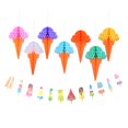 thumbnail image 1 of Kit de decoración de de , 7 piezas de pancarta de 1 pieza de , accesorios para fotografía, suministros para Yotijar Popsicle Party Banner, 1 of 8