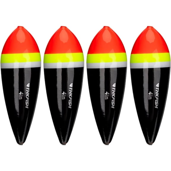 THKFISH Fishing Bobbers Slip Bobbers for Fishing Floats Bobbers for Fishing Balsa Bobbers for Steelhead Fish Float Rigs Freshwater Saltwater Floatage