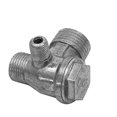 thumbnail image 1 of 1 pieza de conector de válvula de retención de rosca macho de aleación de aluminio de 3 puertos para compresor de aire, válvula de retención para piezas de herramientas eléctricas, 1 of 5
