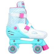 Yvolution Neon Quads Skates (3-6) Pink/teal