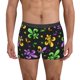 thumbnail image 1 of Fotbe Mardi Gras Carnival4 Calzoncillos Tipo Boxer con Bolsa de Soporte Total para Hombre, X-Temp Fresco, Transpirable y de Secado Rápido-Small, 1 of 5