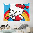 thumbnail image 6 of Hello Kitty Tapestry, Wall Hanging Tapestry, Wall Art Tapestries Poster, Home Decor For Bedroom Living Room Dorm, 60"X40", 6 of 8