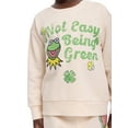 thumbnail image 4 of The Muppets Kermit the Frog Toddler Girls St. Patrick's Day Pullover and Joggers Set, 2-Piece, 4 of 8