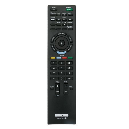 RM-YD071 Replaced Remote for Sony Bravia TV KDL-40CX520 KDL-40EX520 KDL-32EX421