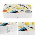 thumbnail image 4 of Tennis Bracelet Holder Jewelry Box Organizer PU Leather with Removable Compartment Portable, 4 of 6