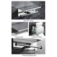 thumbnail image 2 of Mistaha Stainless Steel Tissue Rack Bathroom Multifunctional Anti-Rust Wall Mounted Paper Towel Holder with Mobile-Phone, 2 of 8