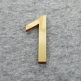 thumbnail image 1 of EIGTHTAIL Acrylic Three Digital Sticker Antique Bronze Gold/silver White Modern Style A Unique Combination Of Multifunctional Signage, 1 of 7