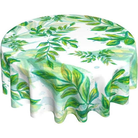 

Taoarlpo Spring Floral Blue Flower Floral Rectangle Tablecloth Stain and Wrinkle Resistant Washable Polyester Table Cloth Easter Watercolor Decorative Fabric Table Cover for Party Picnic Dinner