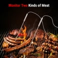 thumbnail image 3 of ThermoPro TP828BW 1000FT Wireless Meat Thermometer with Dual BBQ Probe, Grill Thermometer for Outside Grill, Meat Thermometer for Smoker Oven Grill, 3 of 11