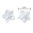thumbnail image 6 of Offray Accessories, White 3/4 inch Value Pack 5 Petal Flower with Pearl Accessory for Wedding, Hair Clips, and Scrapbooking, 30 count, 1 Package, 6 of 9