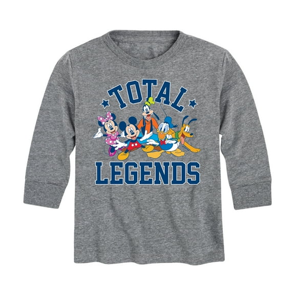Mickey & Friends - Total Legends - Youth Long Sleeve Graphic T-Shirt