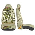 thumbnail image 5 of Haiem Dinosaur Printed Car Seat Covers Set of 2, Universal Fit Car Seat Covers,Protective Seat Covers,Comfortable Car Seat Covers, Easy Installation Seat Covers, Vehicle Seat Covers, 5 of 9