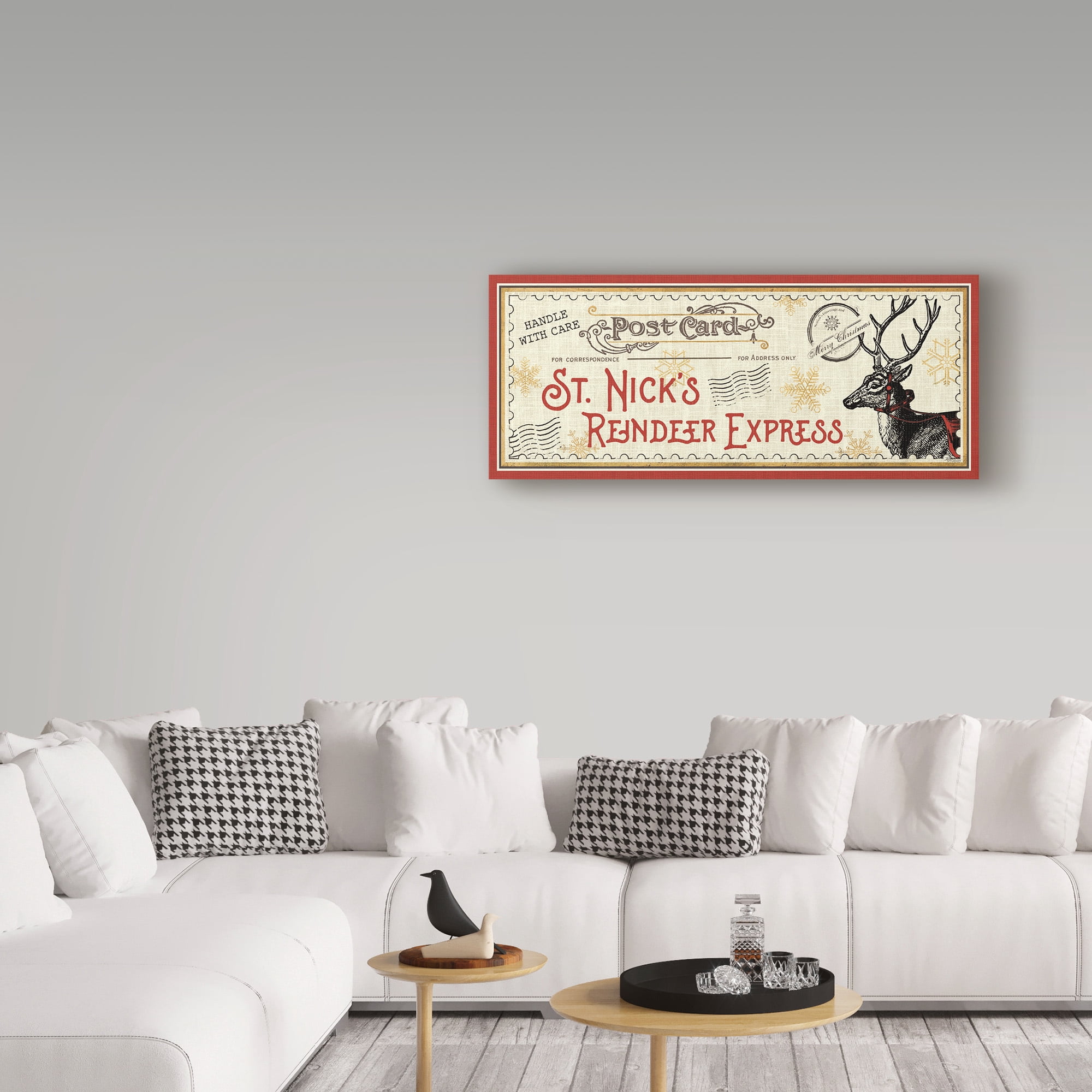 Trademark Fine Art 'North Pole Express VIII' Canvas Art by Pela Studio