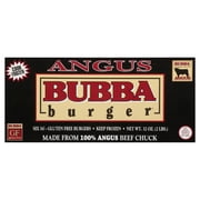 Bubba Burger 100% Angus Burgers, 6 Count, Cardboard Box, Frozen, 32 oz