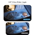 thumbnail image 3 of WUUK Vigilabebés con Vídeo 2K, Vigilabebés de 5,5'' con Pantalla a Color 360 PTZ con Gran Angular de 135°, Batería de 3700mAh, Visión Nocturna Ultra Clara, Cámara para Bebés con Aplicación, Sensor de, 3 of 5
