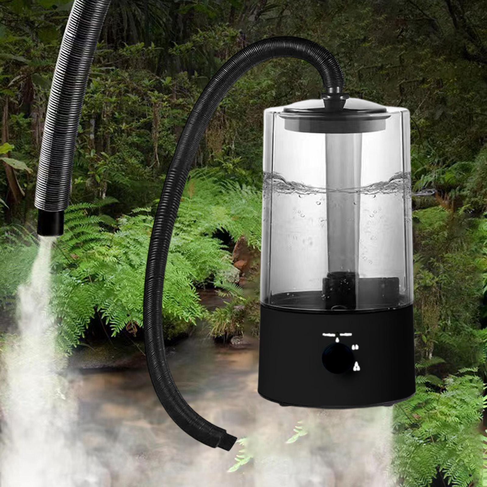 4L Reptile Humidifier Terrarium Misting System US Power Adapter Top Fill Design Durable Convenient Refilling and Clean with Tube