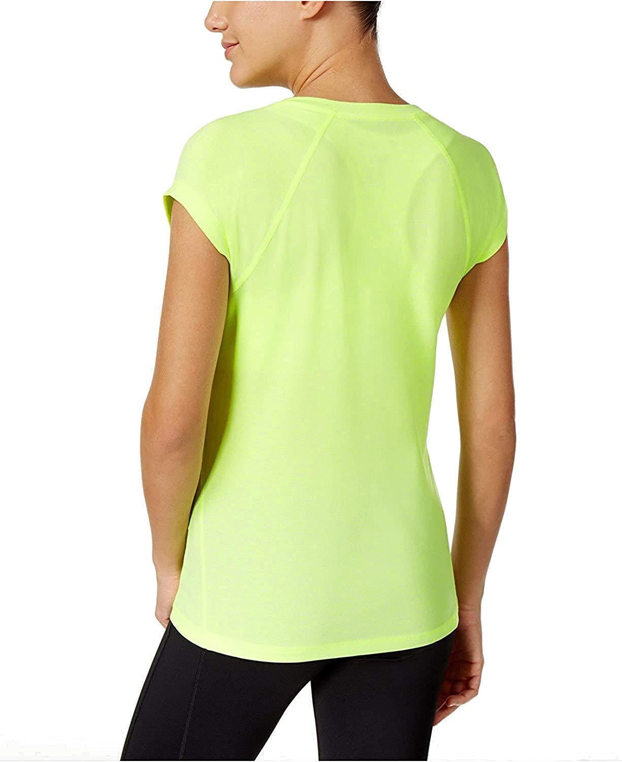 Ideology Womens Rapidry Heathered Performance T-Shirt