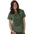 thumbnail image 3 of Funny Antisocial Social Distance UFO Men's Graphic T Shirt Tees Brisco Brands X, 3 of 6