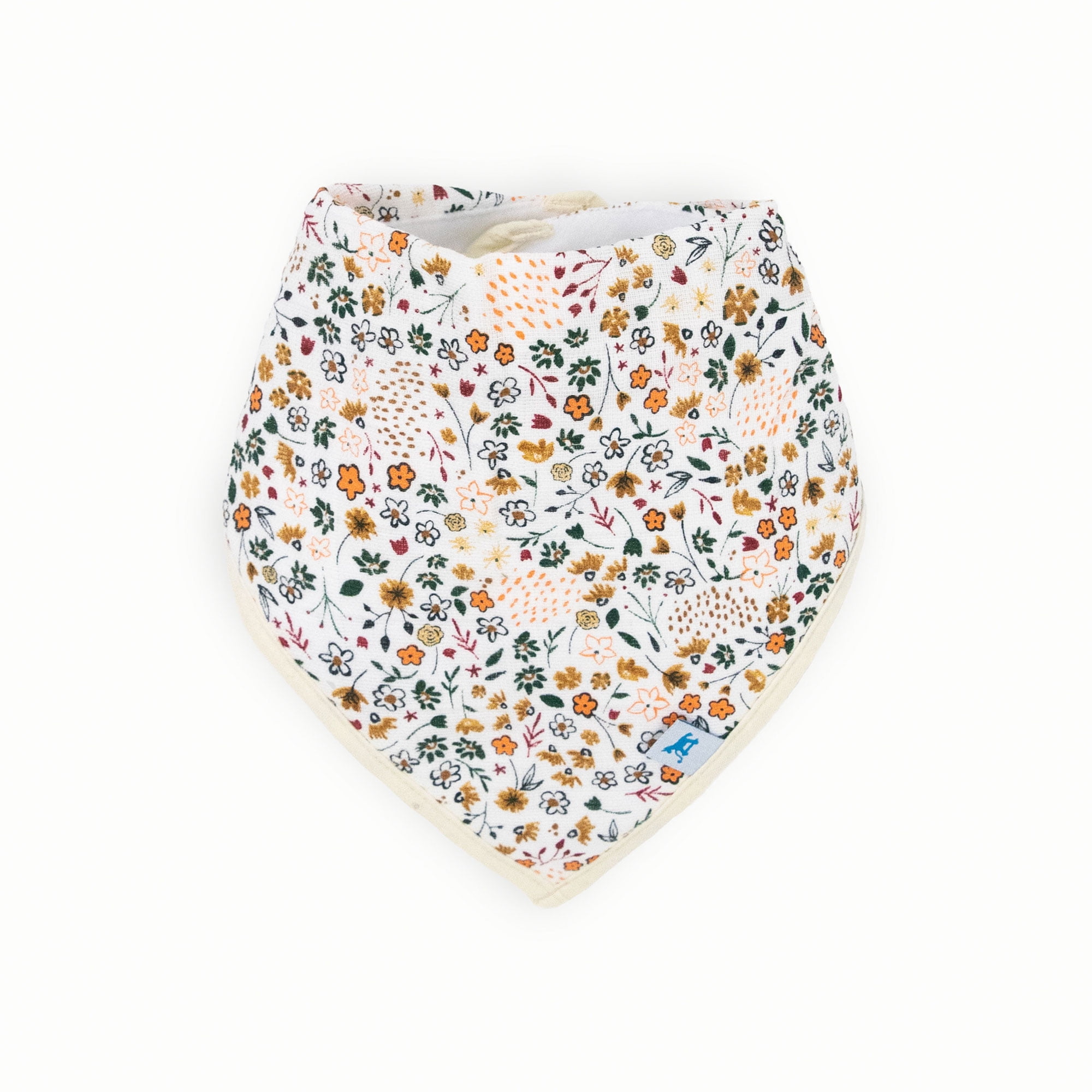 Little Unicorn Bandana Bibs for Babies, 4 Pack - Pressed Petals