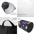 thumbnail image 2 of Fotbe Sea Inhabitans and Herb Cesto de Ropa con Asas, Cesto Impermeable de Gran Capacidad, Bolsa de Lavado para Dormitorio, Cesto de Ropa con Ruedas y Asas-Small, 2 of 6