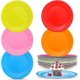 thumbnail image 1 of Set Of 50 Diy Plates, Round Diy Coloured Paper Plates Disposable Party Plates Multicoloured Biodegradable Paper Plates For Parties And Picnics, 1 of 5